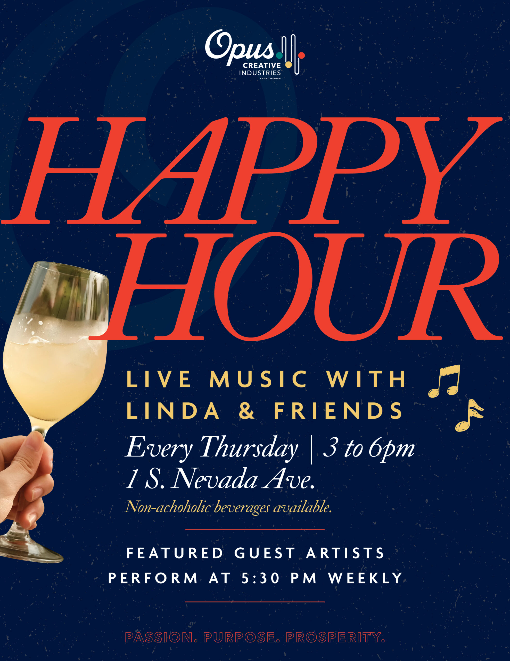 Happy Hour Flyer